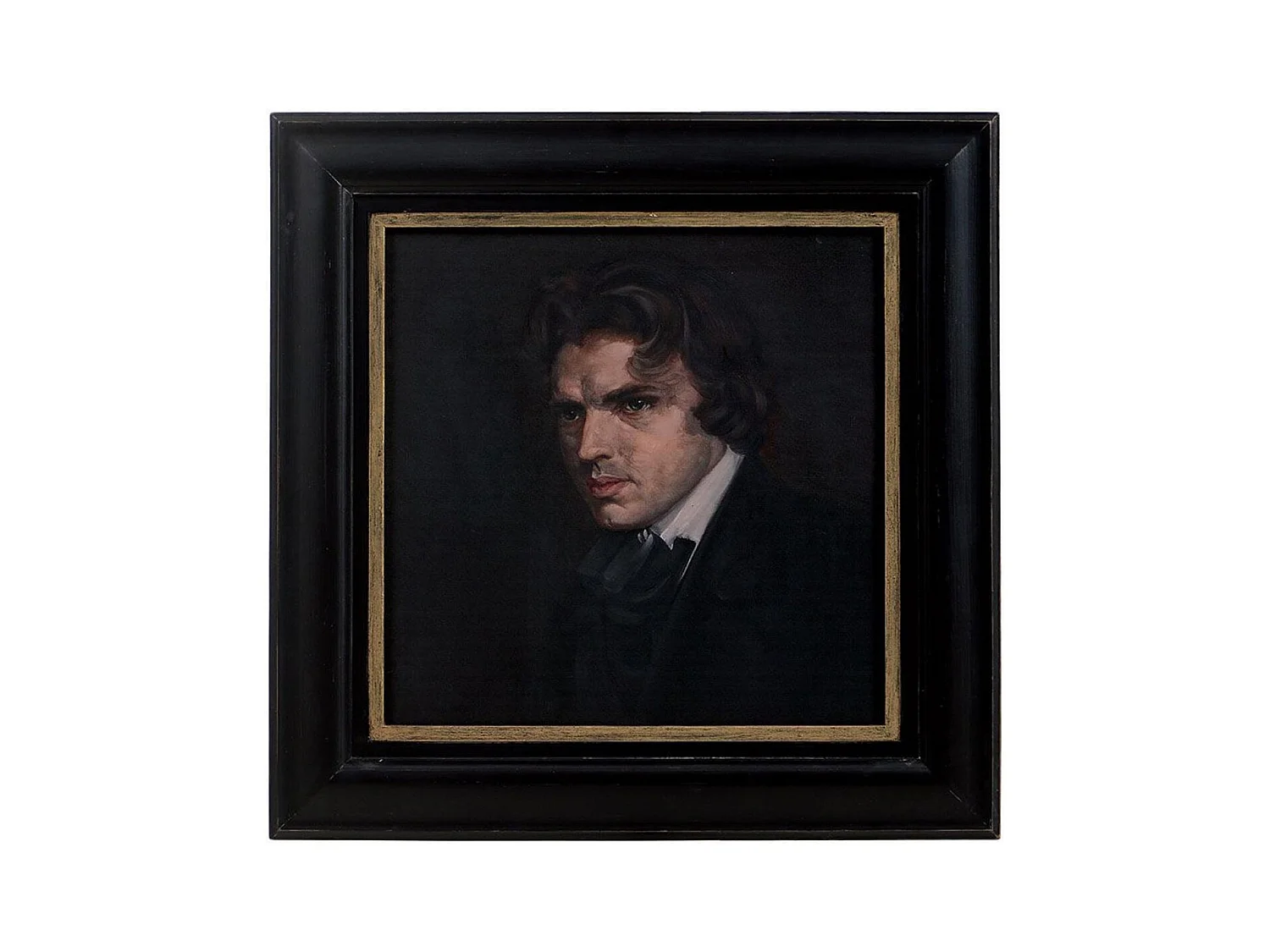 Portrait ancien Bois Noir - Chic Interior's