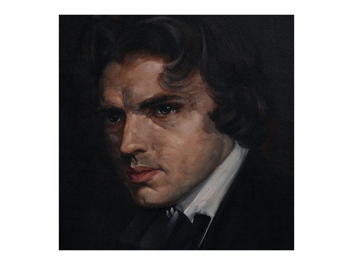 Portrait ancien Bois Noir - Chic Interior's