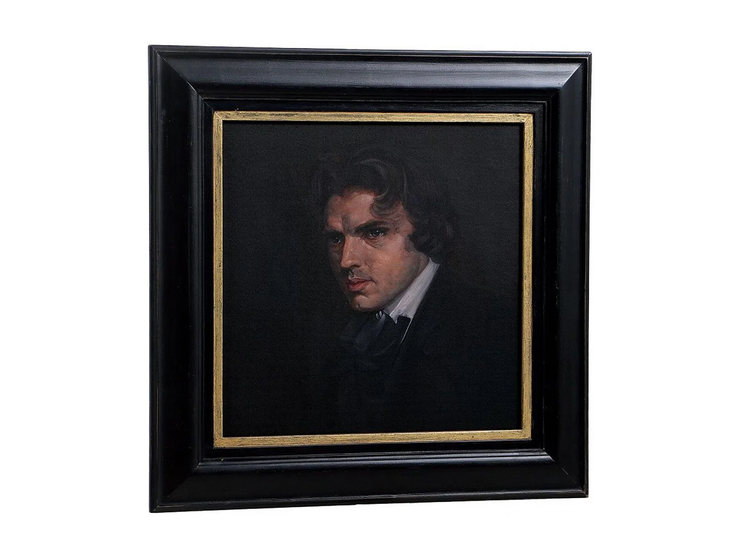 Portrait ancien Bois Noir - Chic Interior's