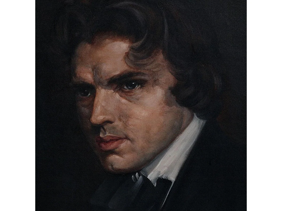 Portrait ancien Bois Noir - Chic Interior's
