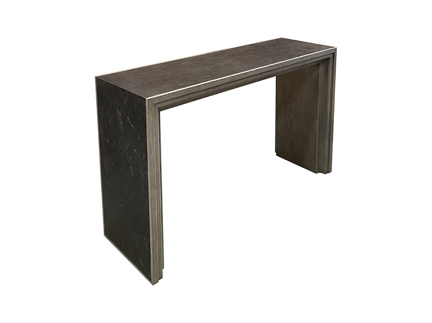 Console plateau pierre bleue Pierre Naturelle Noir - Minéral Interior's