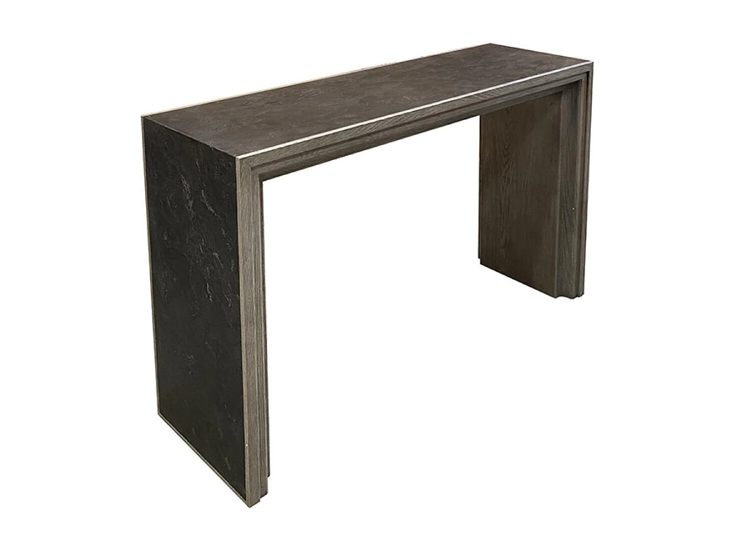 Console plateau pierre bleue Pierre Naturelle Noir - Minéral Interior's