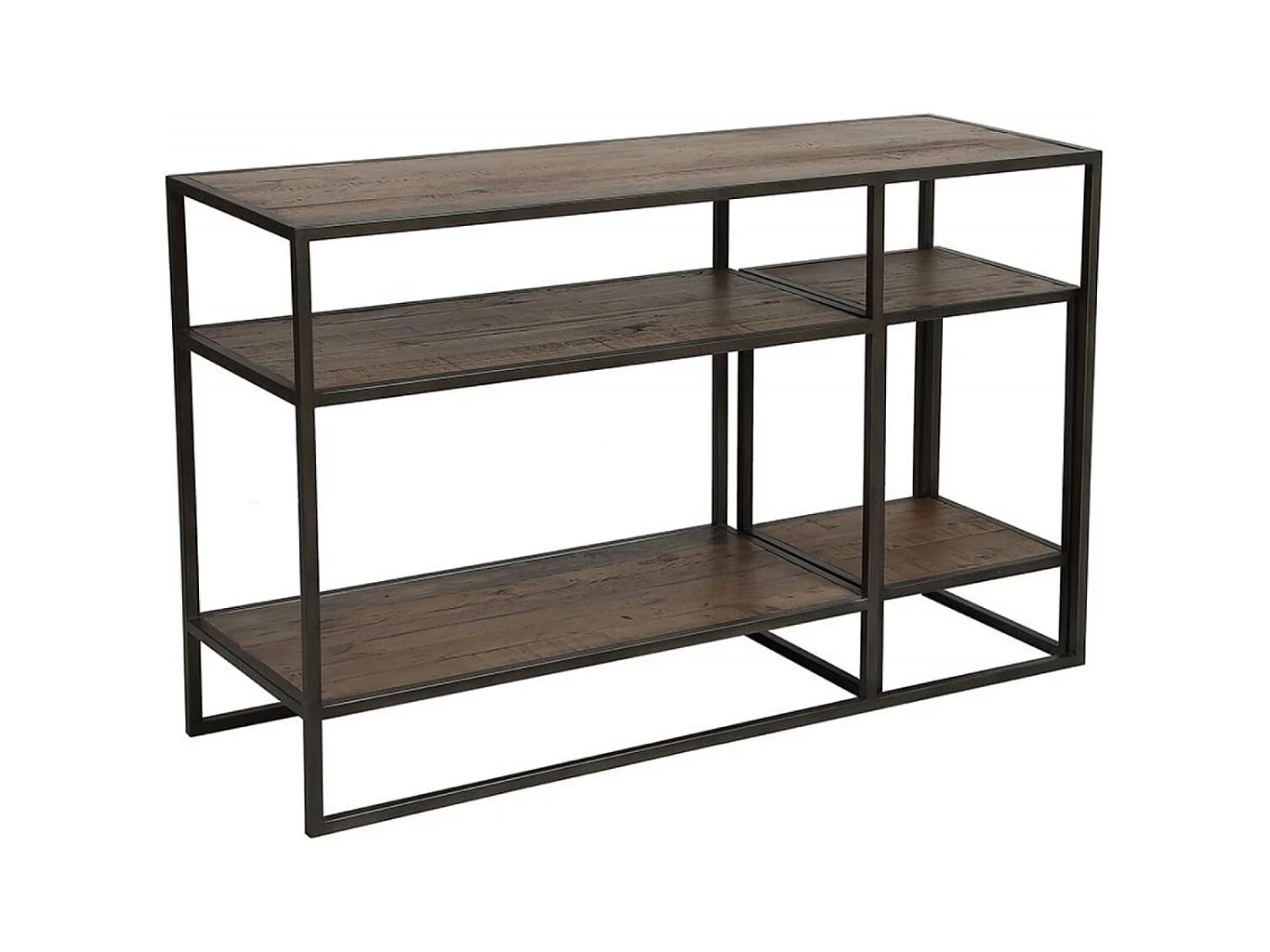 Console avec bout de canapé gigogne Bois Marron - Manufacture Interior's