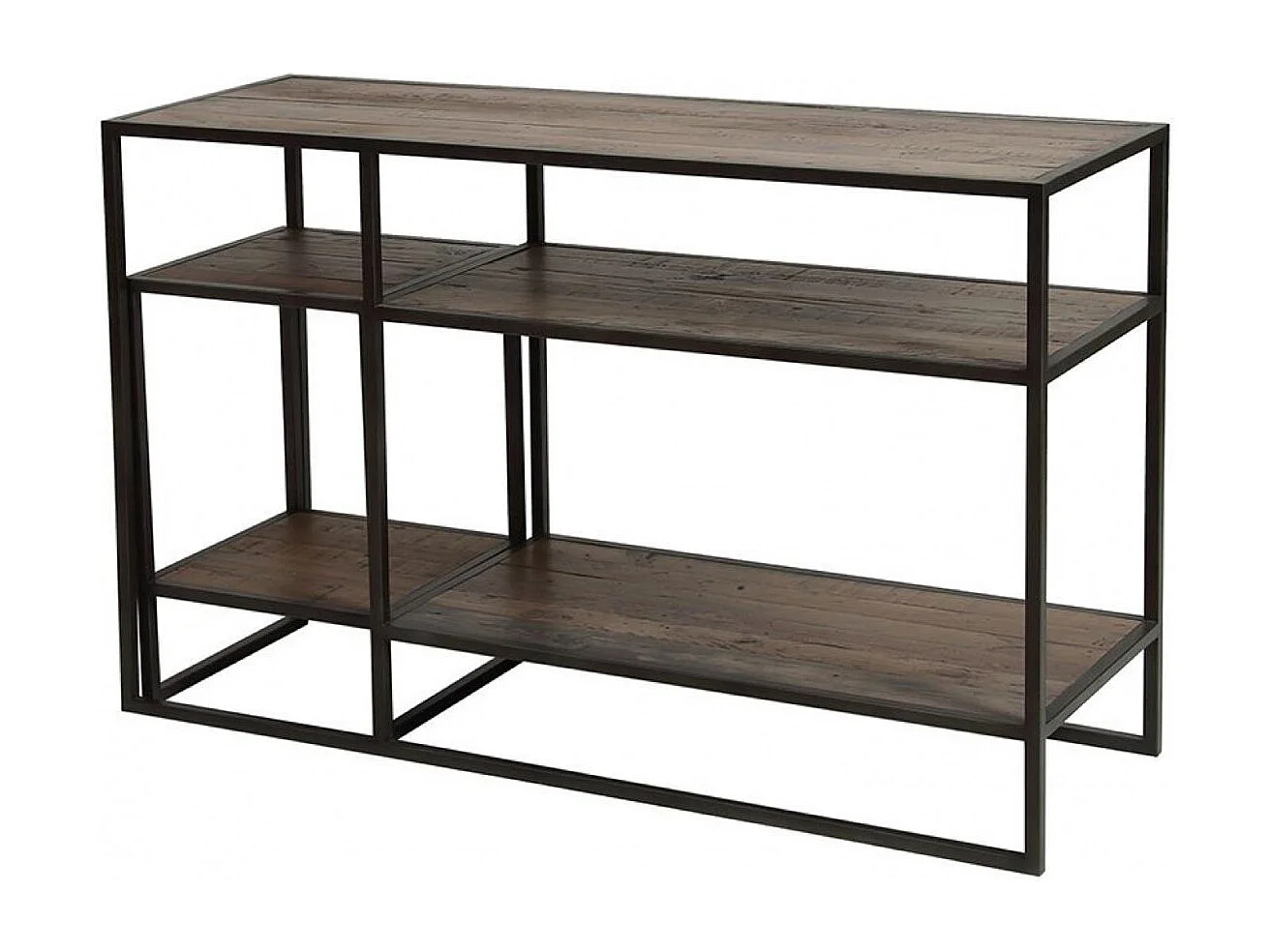 Console avec bout de canapé gigogne MDF Marron - Manufacture Interior's