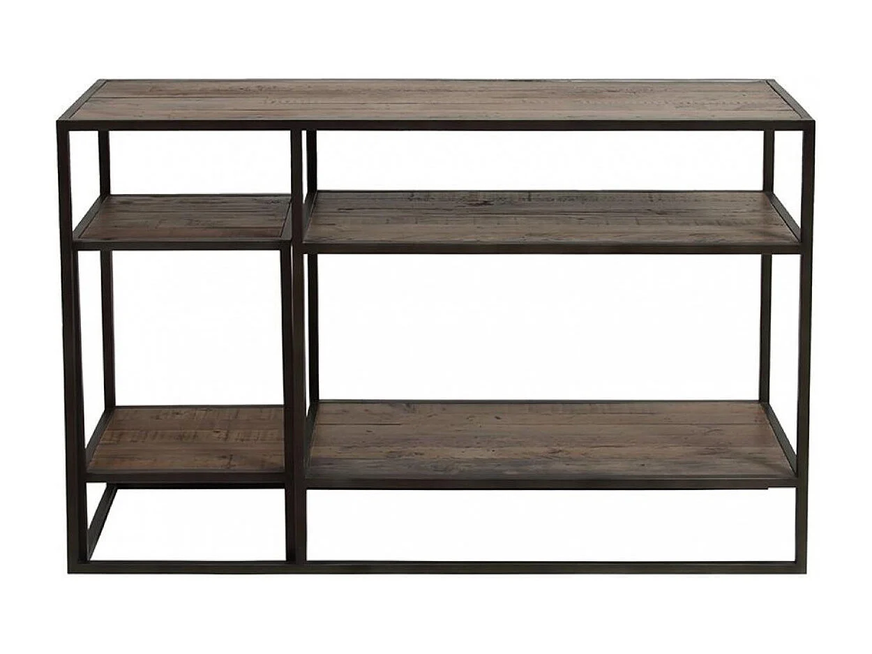 Console avec bout de canapé gigogne MDF Marron - Manufacture Interior's