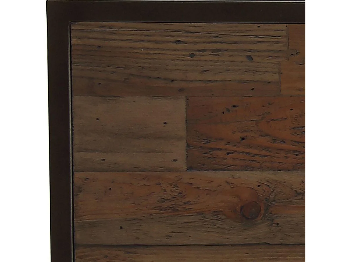 Console avec bout de canapé gigogne MDF Marron - Manufacture Interior's