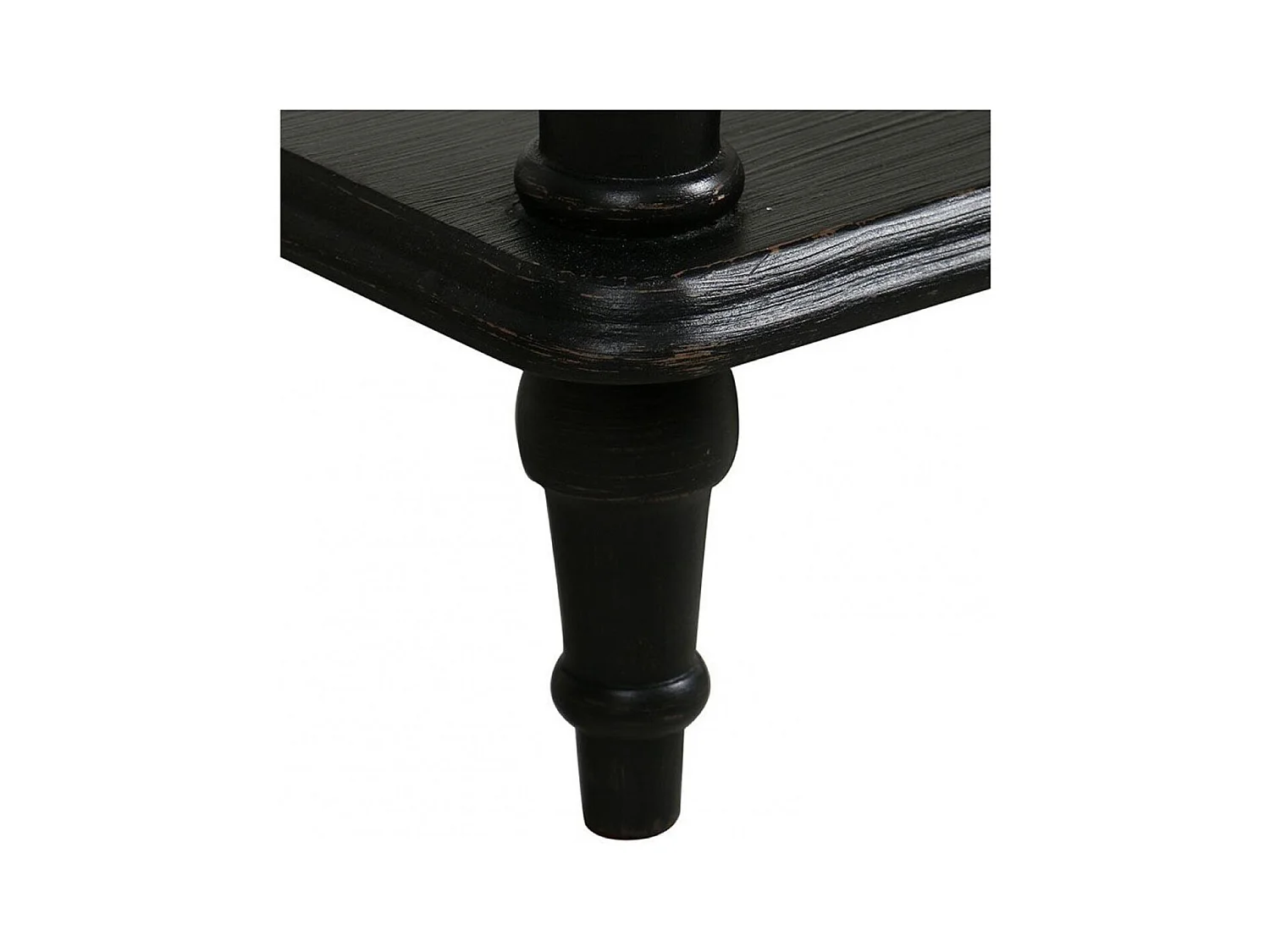 Console 1 tiroir Bois Noir - Manoir Interior's