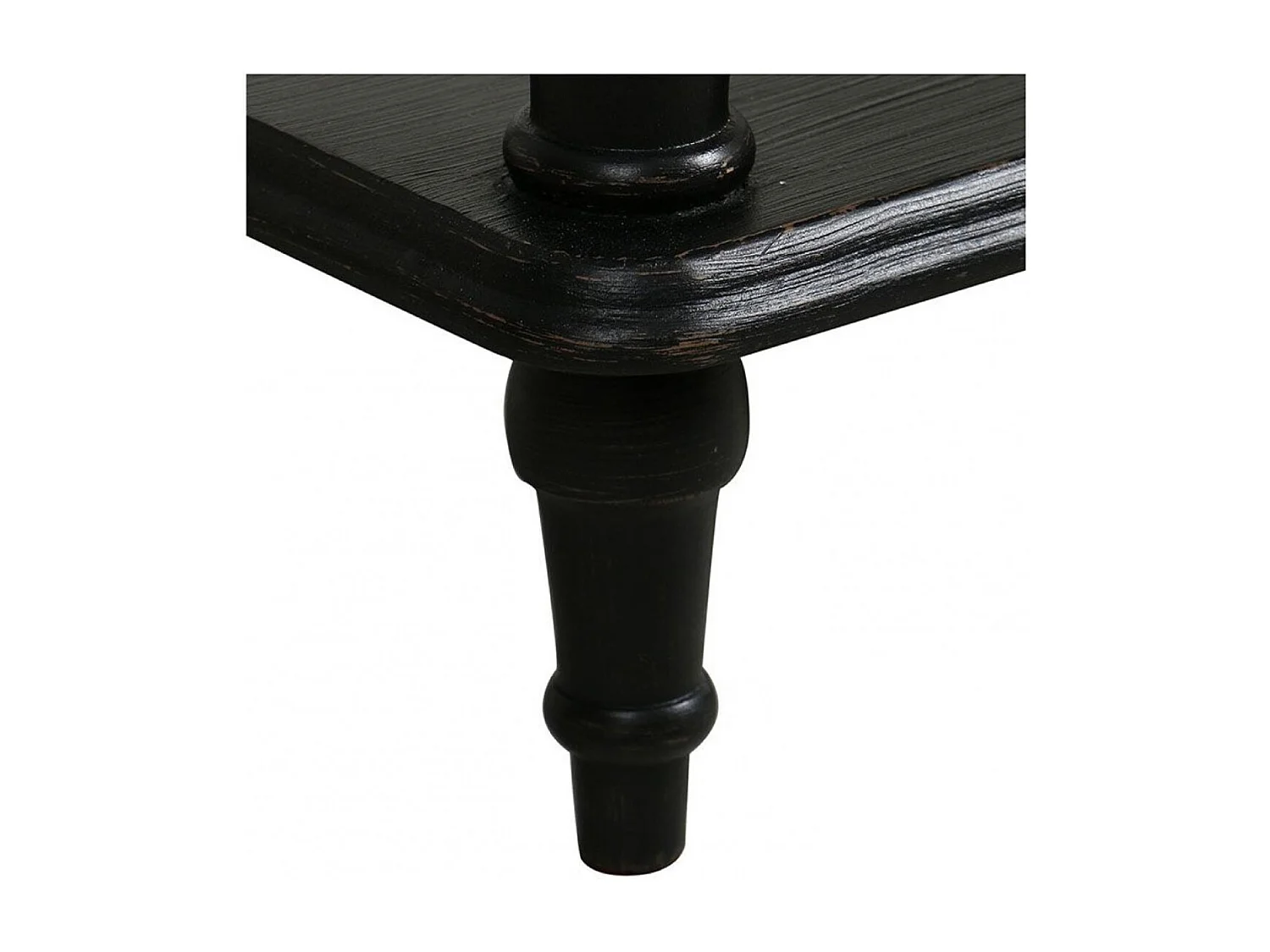 Console 1 tiroir Bois Noir - Manoir Interior's