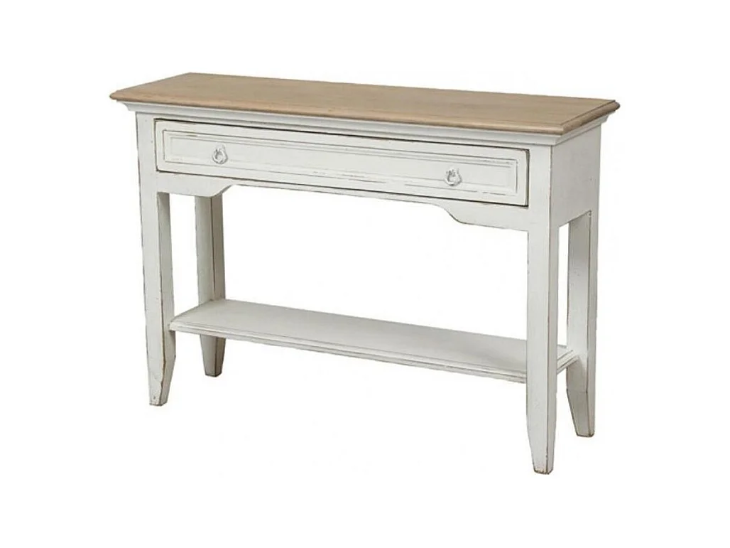 Console Bois Blanc - Esquisse Interior's