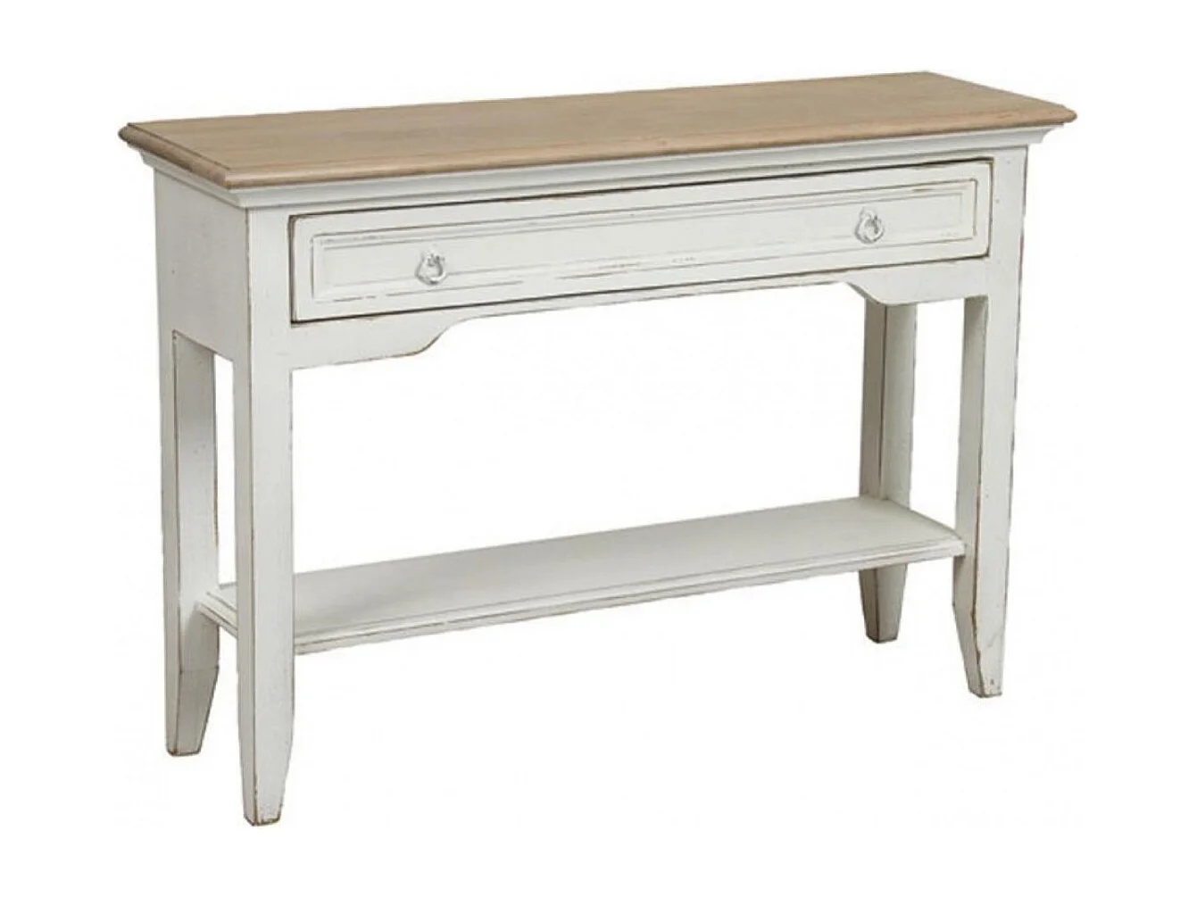 Console Bois Blanc - Esquisse Interior's