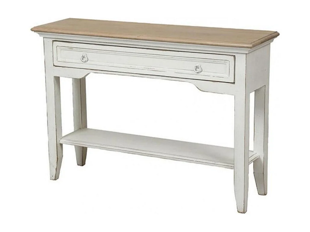 Console Bois Blanc - Esquisse Interior's