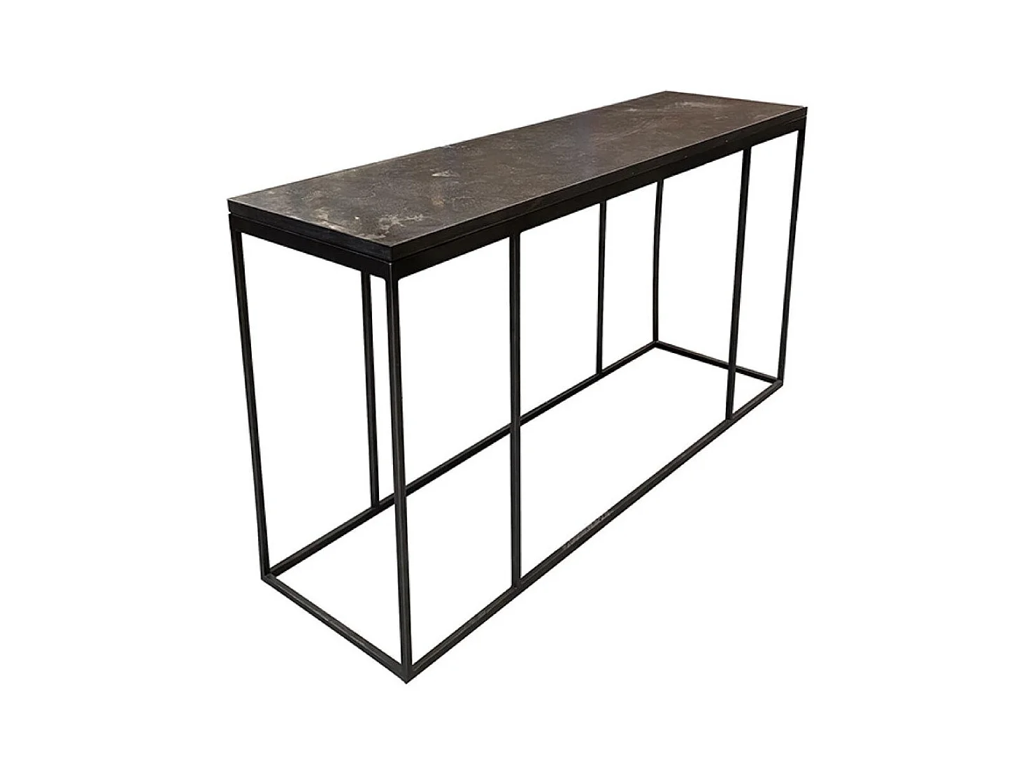 Console plateau pierre Pierre Naturelle Noir - Minéral Interior's