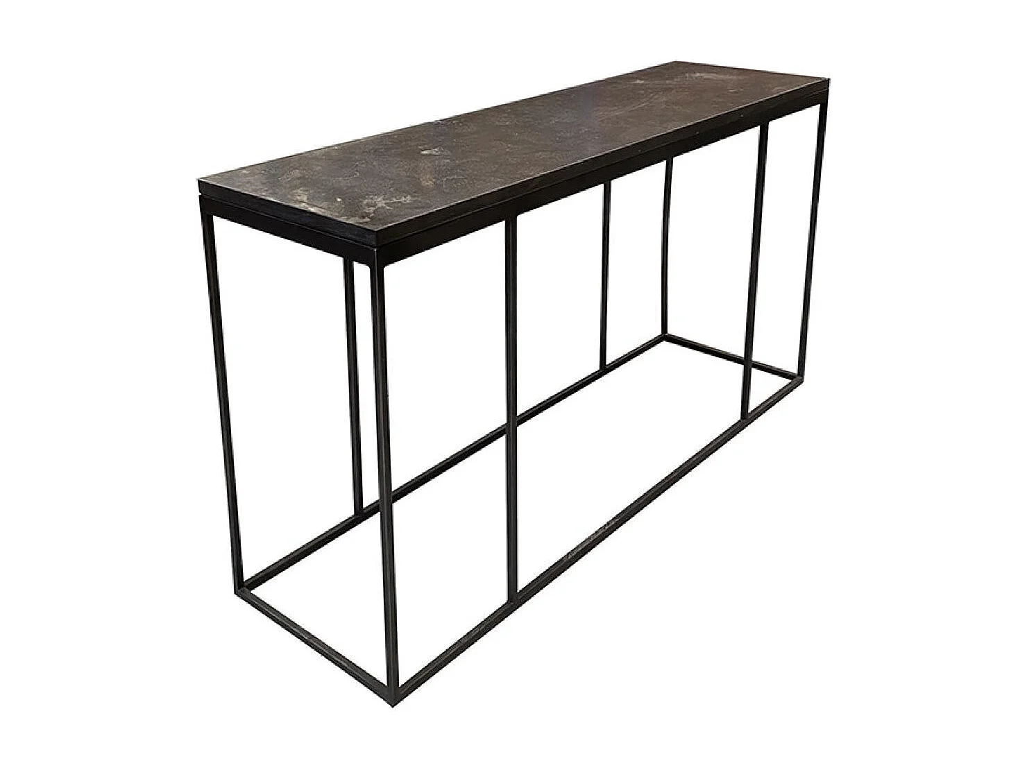 Console plateau pierre Pierre Naturelle Noir - Minéral Interior's