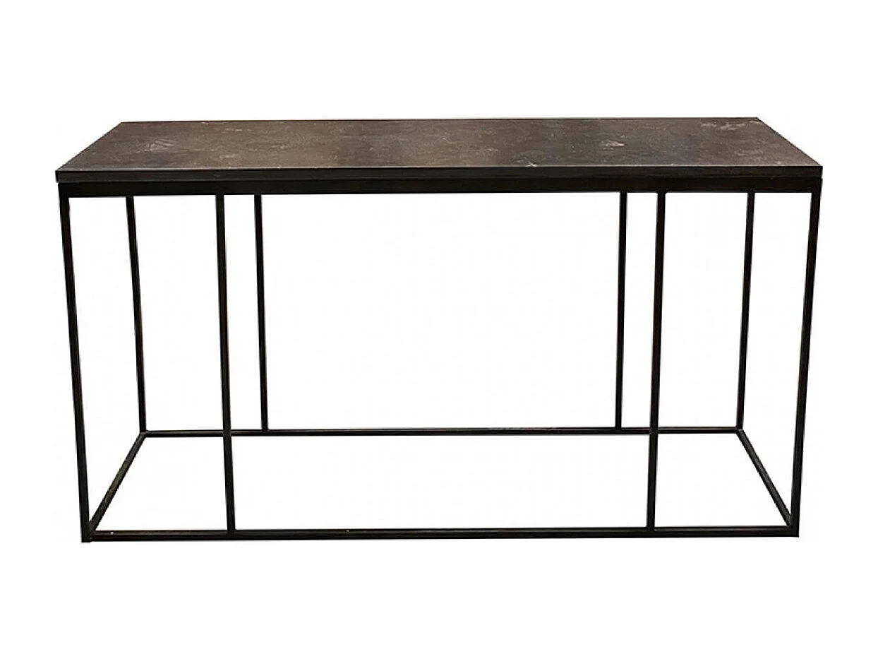 Console plateau pierre Pierre Naturelle Noir - Minéral Interior's