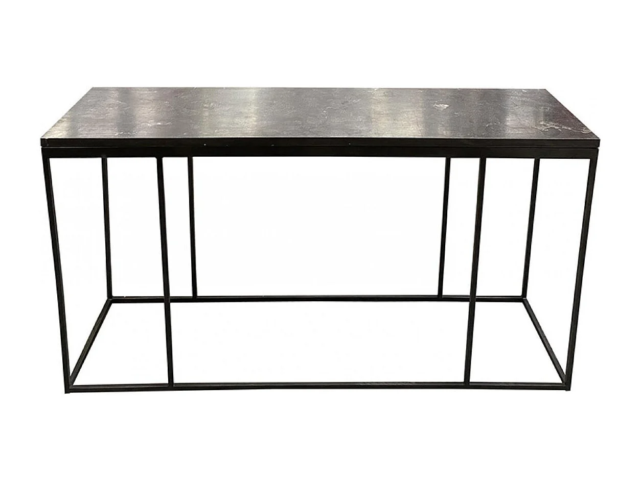 Console plateau pierre Pierre Naturelle Noir - Minéral Interior's