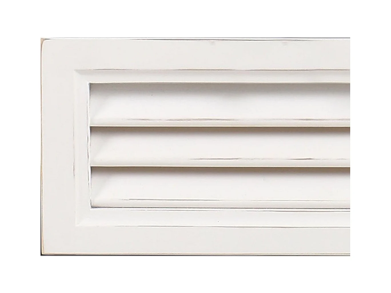 Console Bois Blanc - Vénitiennes Interior's