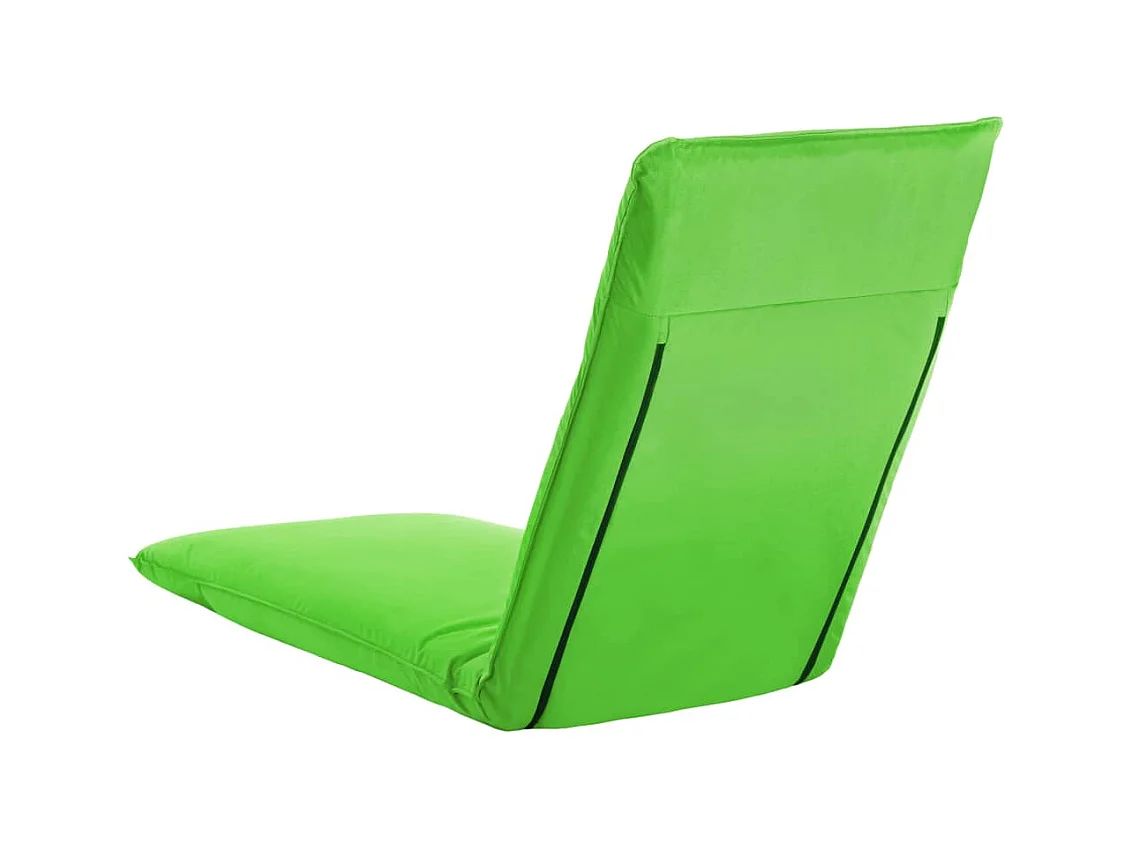 Chaise longue pliable Tissu Oxford Vert