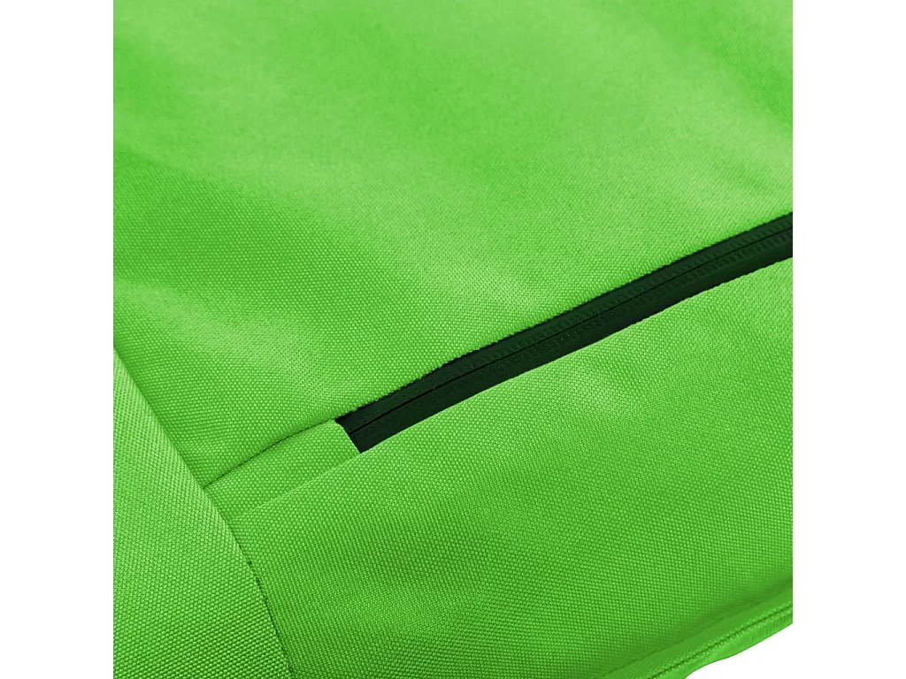 Chaise longue pliable Tissu Oxford Vert