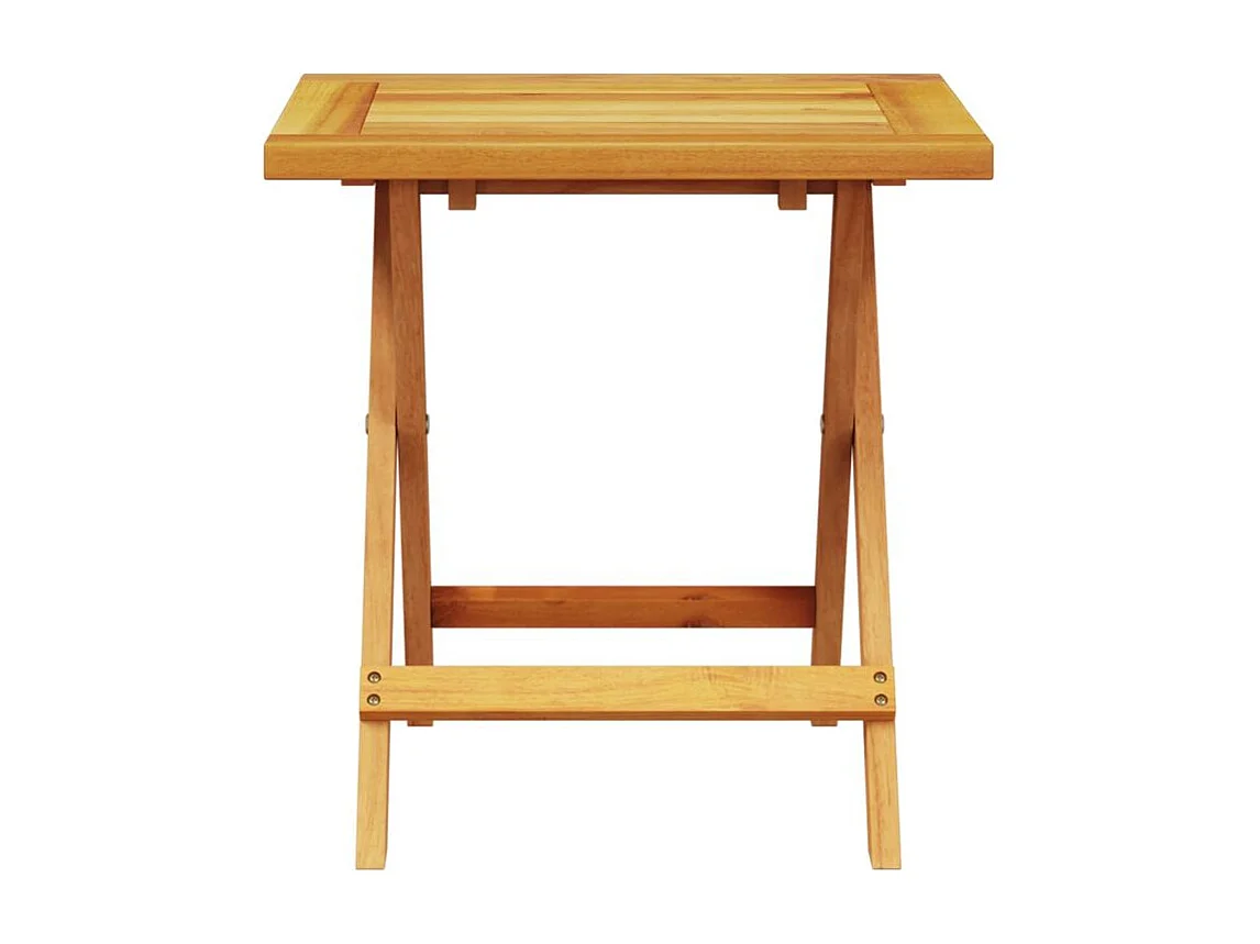 Chaise longue avec coussin et table bois d'acacia massif