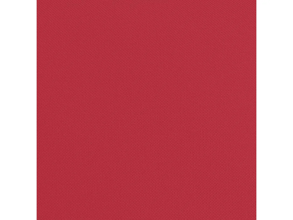 Chaise longue pliante rouge tissu oxford acier enduit de poudre