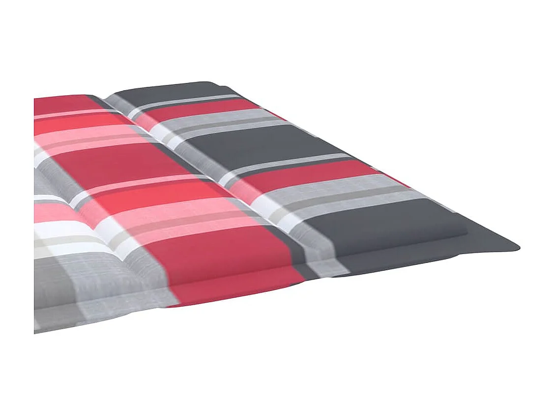 Chaise longue de jardin avec coussin Bois d'acacia solide 9