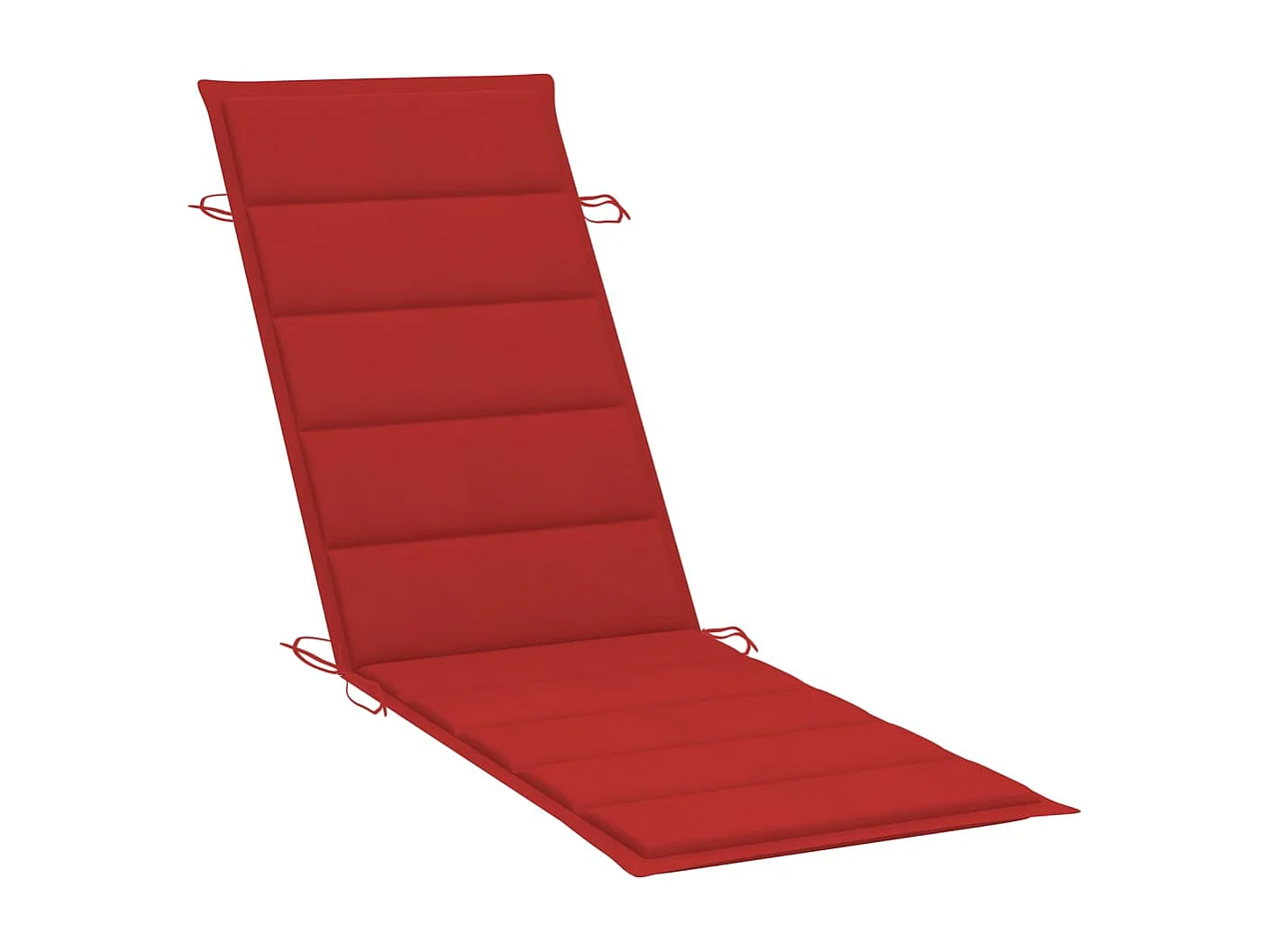 Chaises longues 2 pcs avec coussins Bois d'acacia solide 16