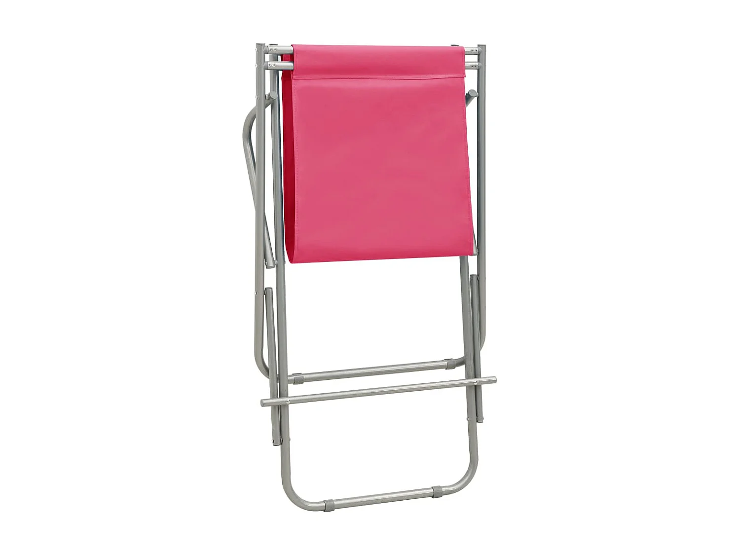 Chaises à bascule 2 pcs Acier Rose