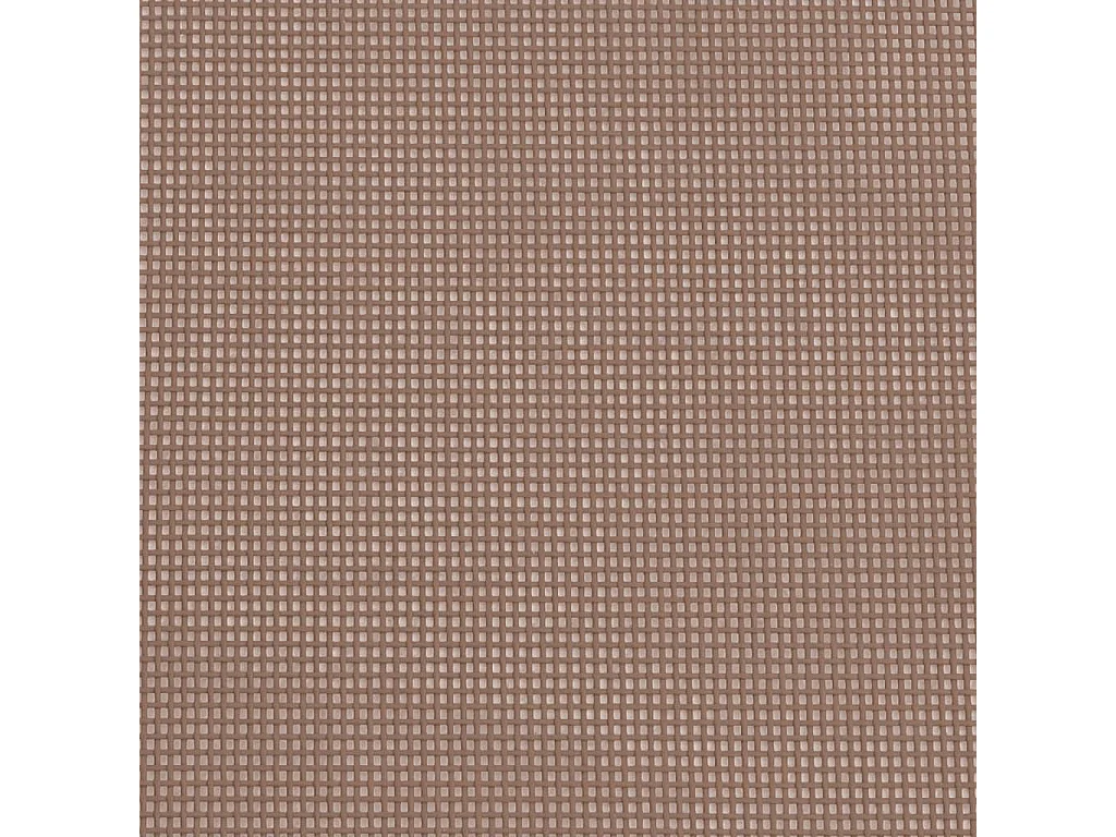 Chaises longues pliables 2 pcs marron textilène et acier