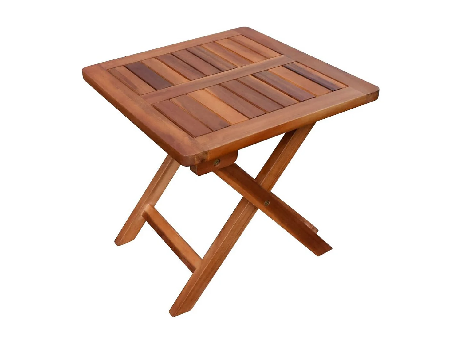 Chaise longue avec table Bois d'acacia solide