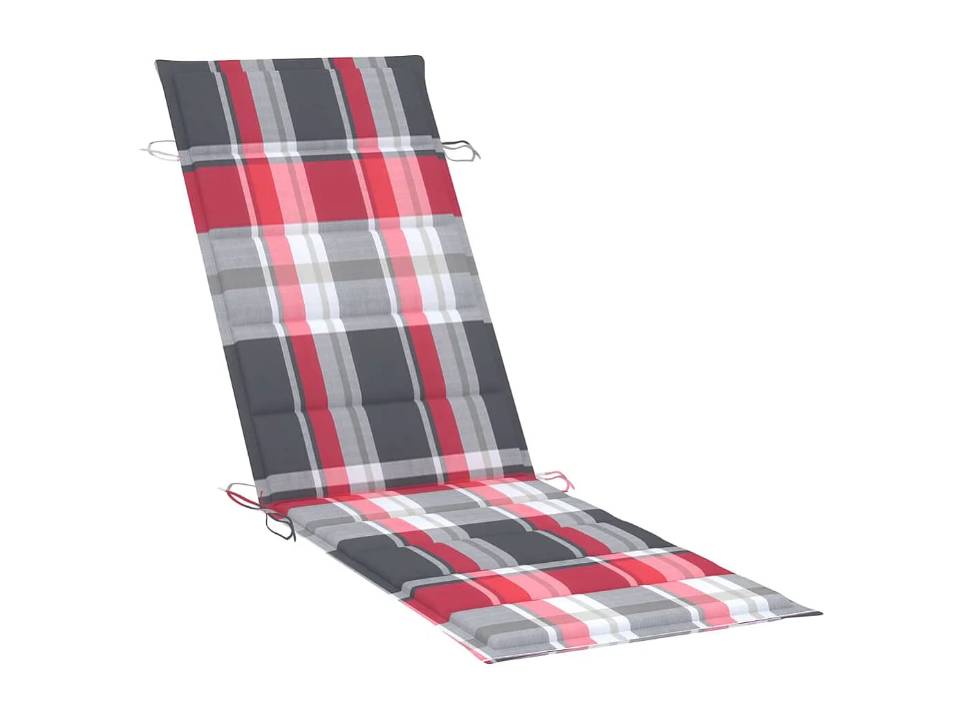 Chaises longues 2 pcs avec table et coussins Acacia solide 25