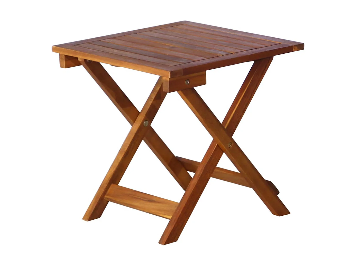 Chaises longues 2 pcs avec table et coussins Acacia solide 25