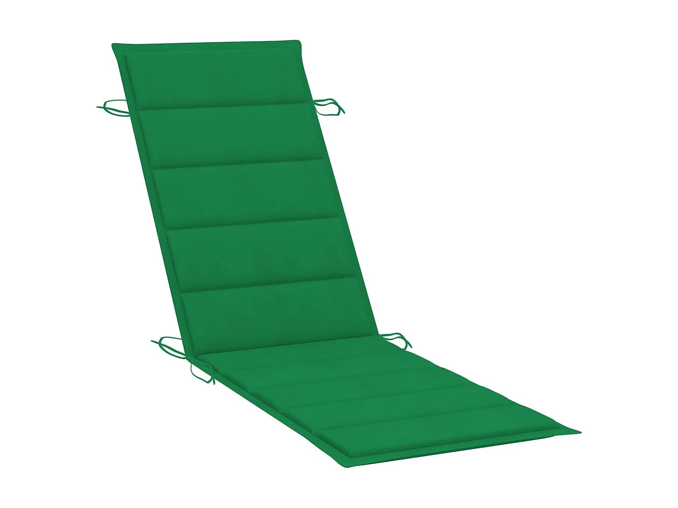 Chaise longue de jardin avec coussin Bois d'acacia solide 49