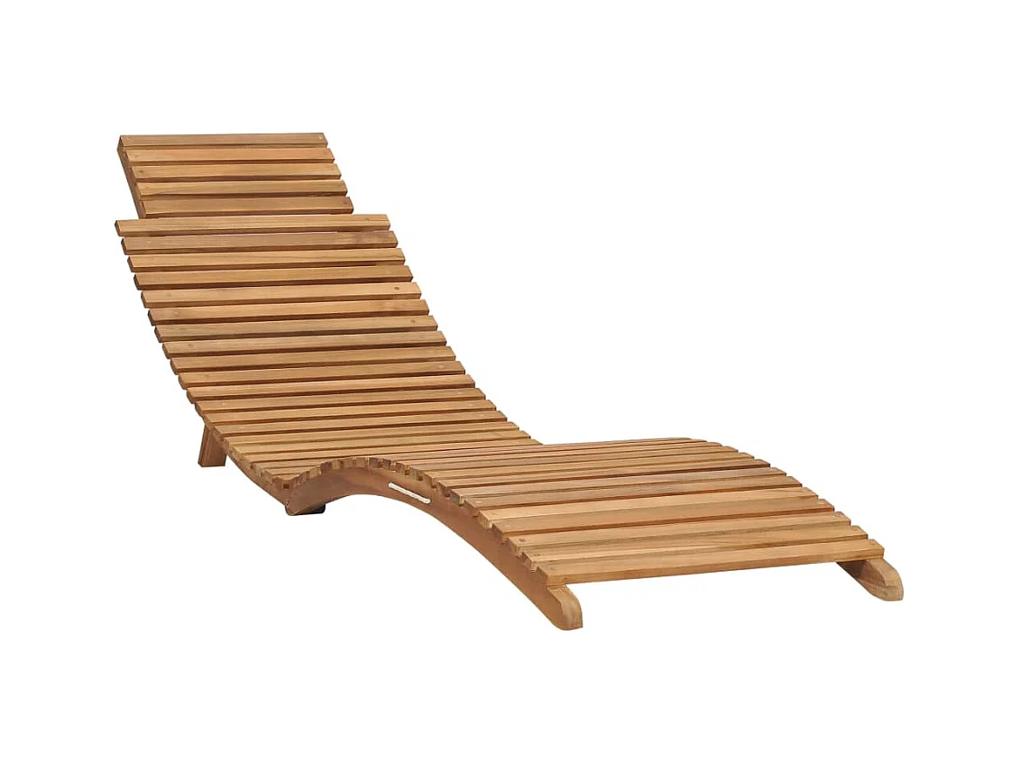 Salon de jardin pliable 3 pcs Bois de teck solide