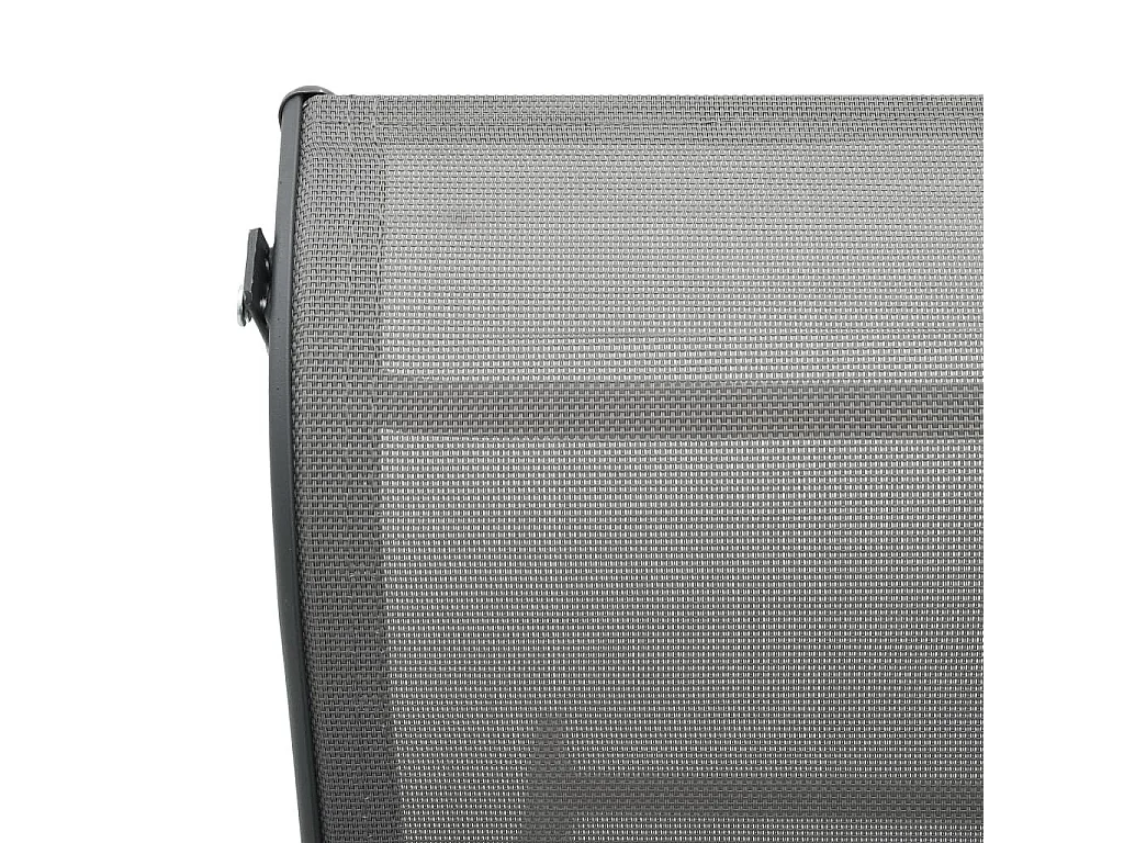 Chaise longue Aluminium et textilène