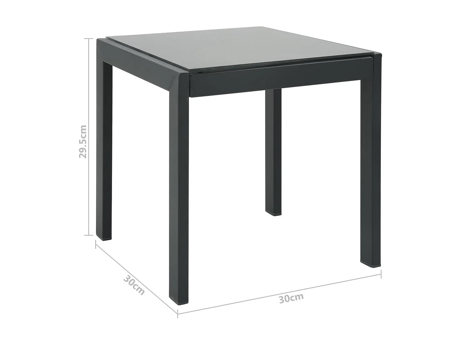 Chaises longues 2 pcs avec table Textilène et acier