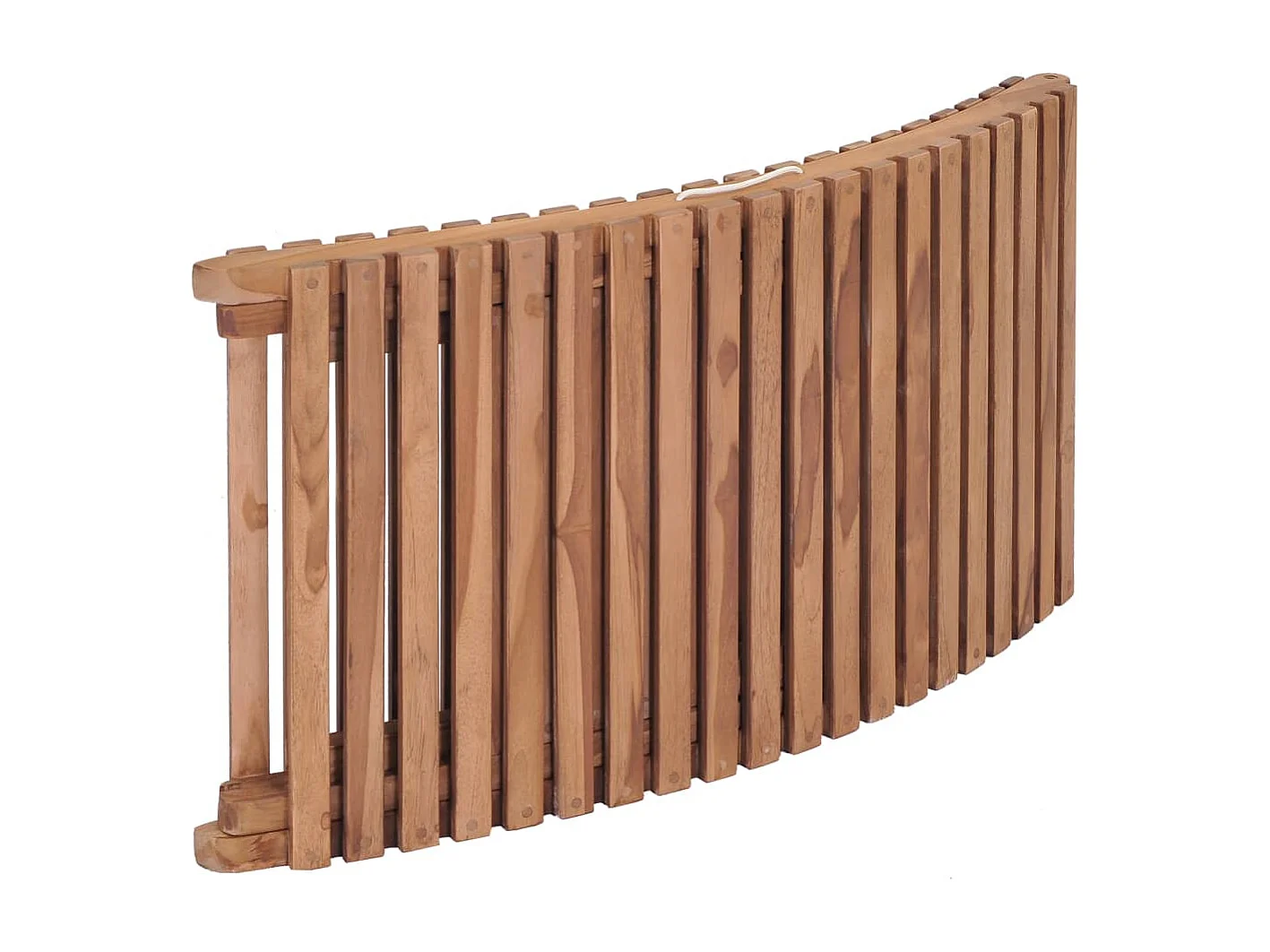 Chaises longues pliables 2 pcs Bois de teck solide