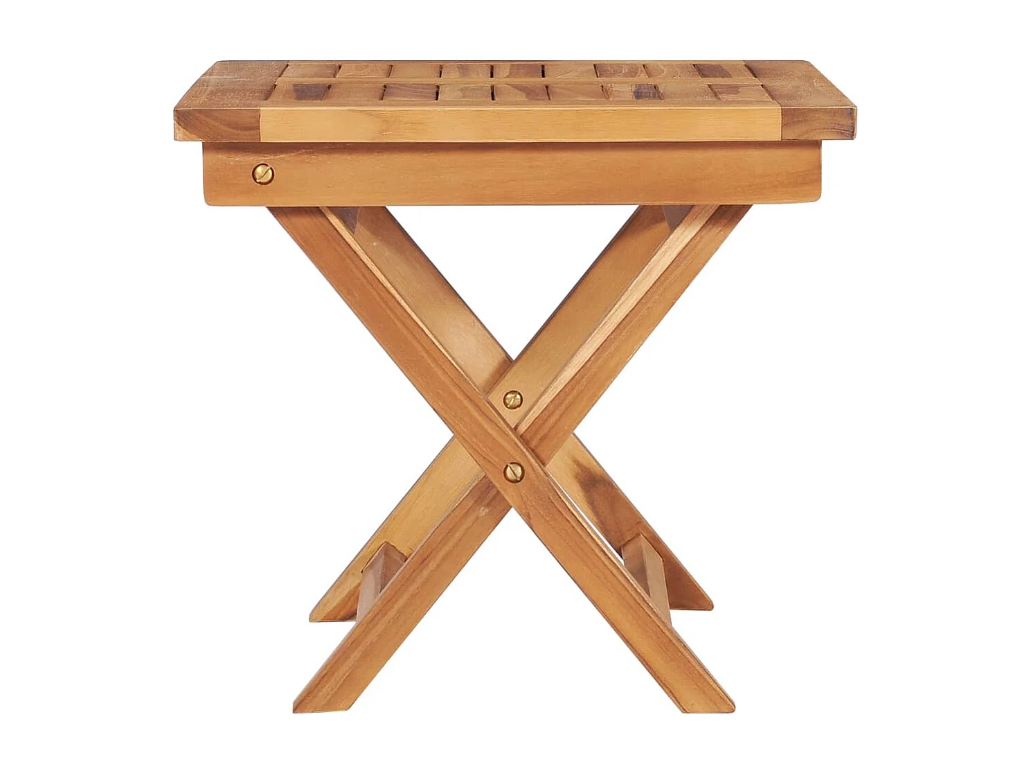 Chaises longues 2 pcs avec table et coussin Bois de teck solide 11