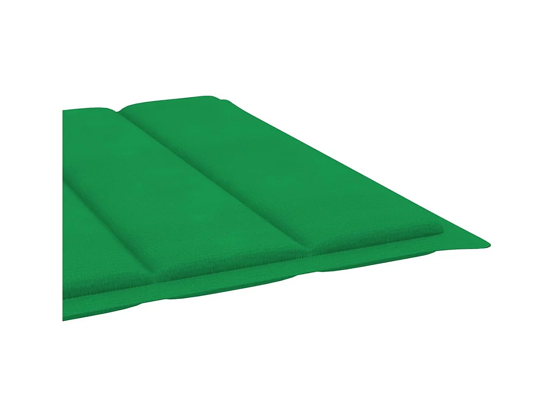 Chaise longue de jardin avec coussin Bois d'acacia solide 5