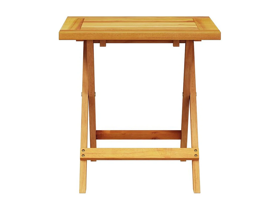 Chaises longues lot de 2 avec table bois massif d'acacia