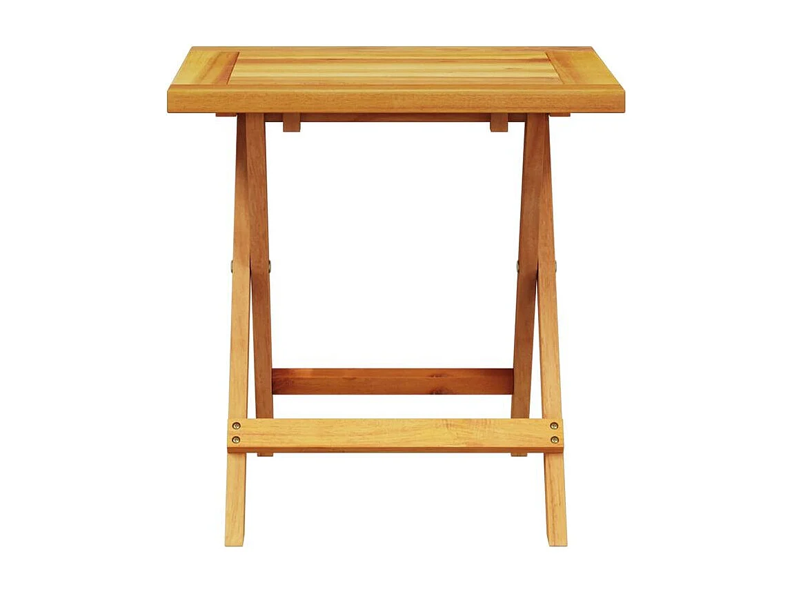 Chaises longues lot de 2 avec table bois massif d'acacia