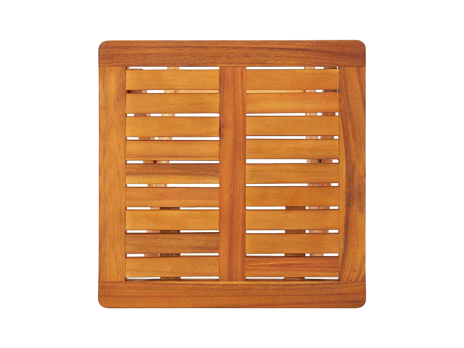 Chaises longues 2 pcs avec table et coussins Acacia solide 28