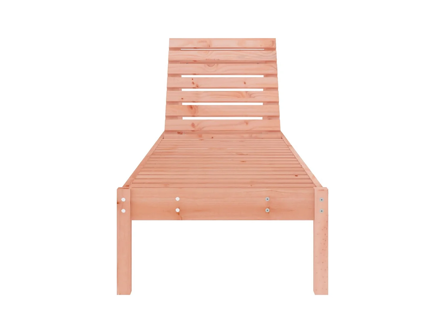 Chaise longue 199,5x60x74 bois massif de douglas