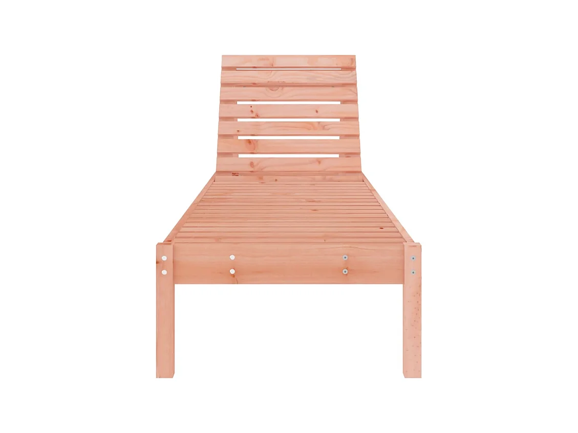 Chaise longue 199,5x60x74 bois massif de douglas