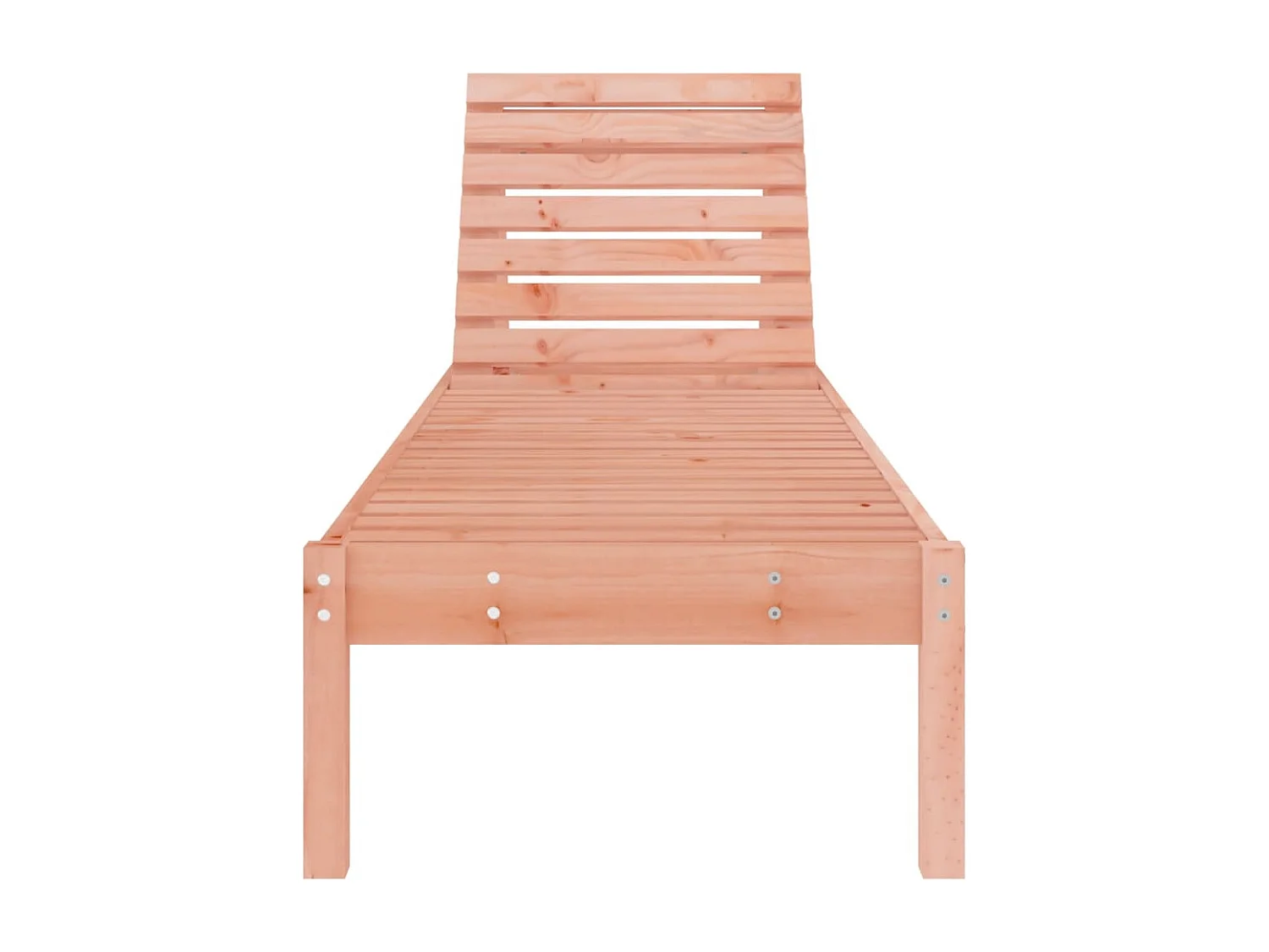 Chaise longue 199,5x60x74 bois massif de douglas