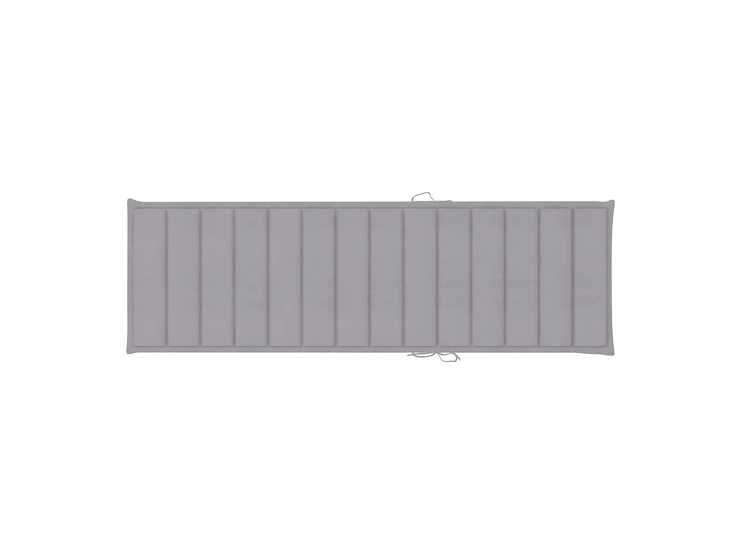 Chaise longue de jardin avec table et coussin Pin imprégné 11