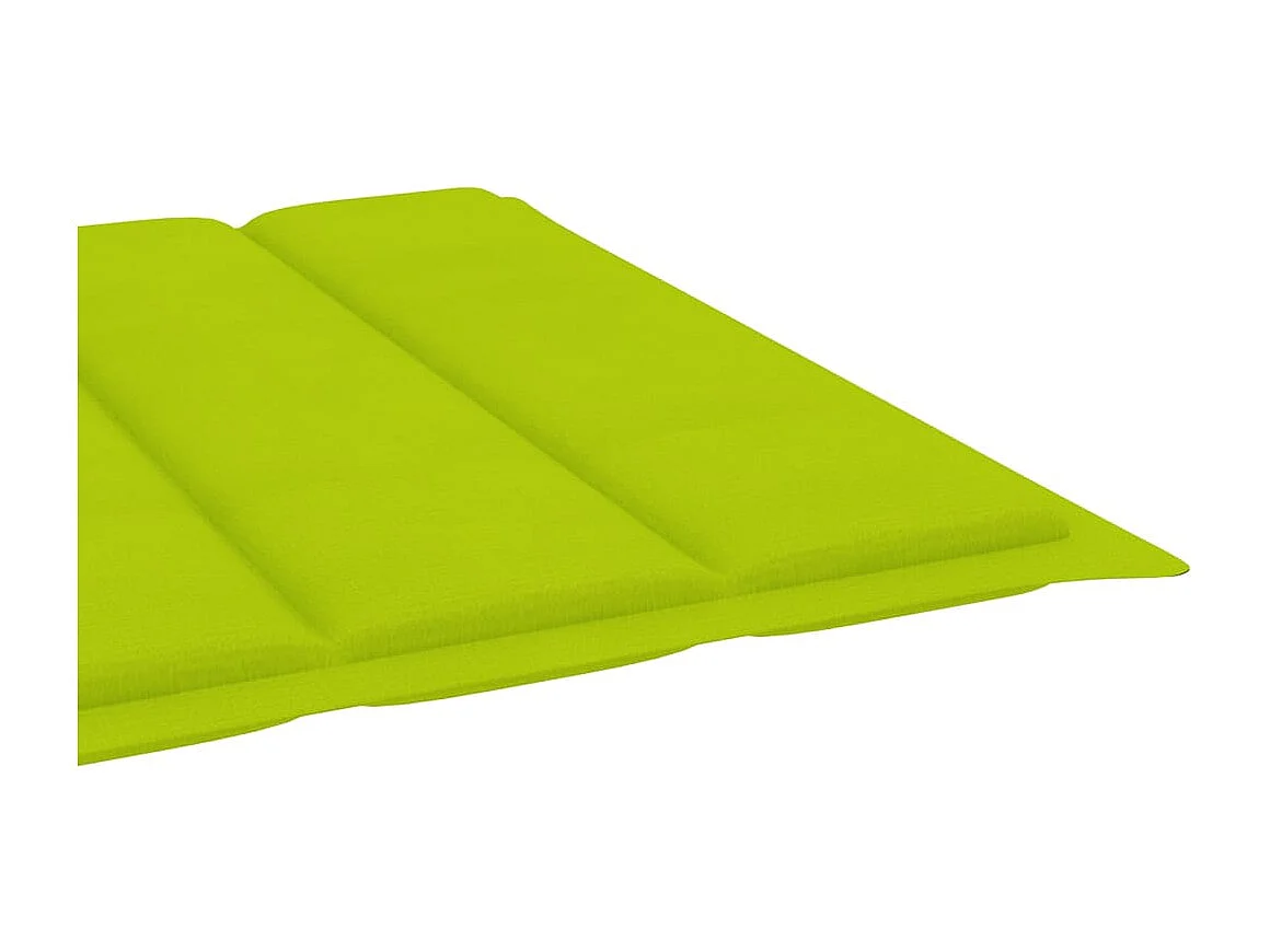 Chaise longue de jardin avec coussin Bois d'acacia solide 29