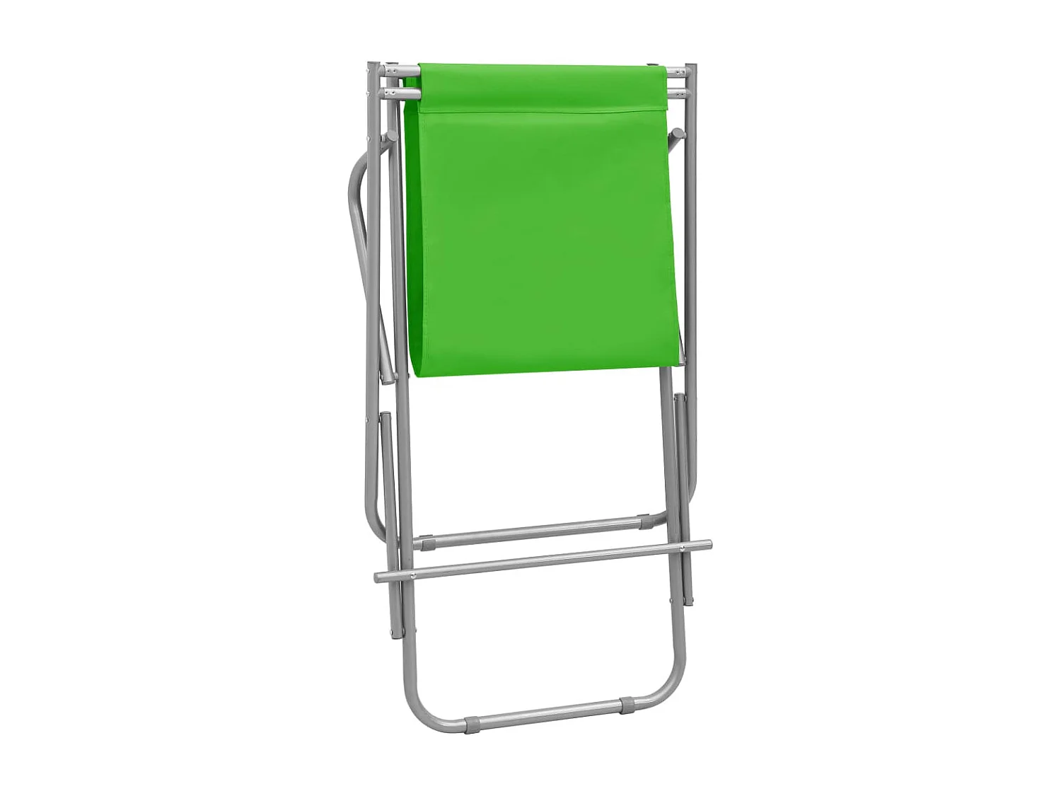 Chaises à bascule 2 pcs Acier Vert