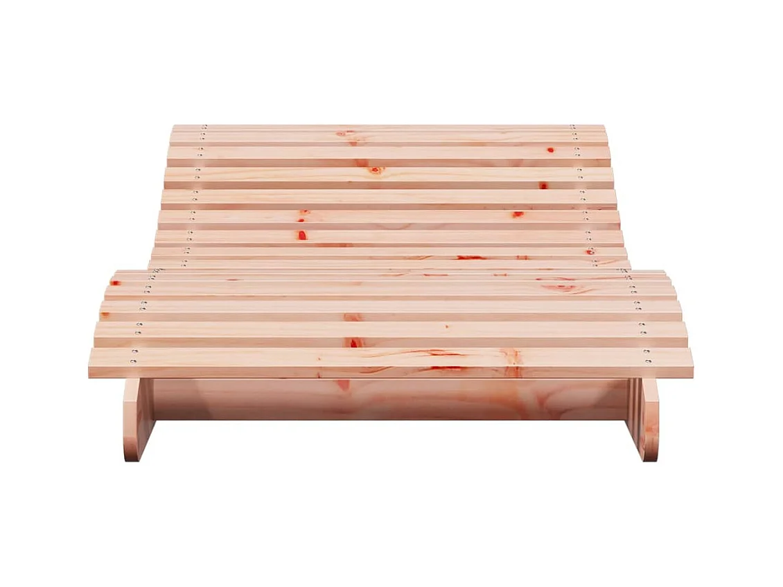Chaise longue 205x80x31,5 bois massif de douglas