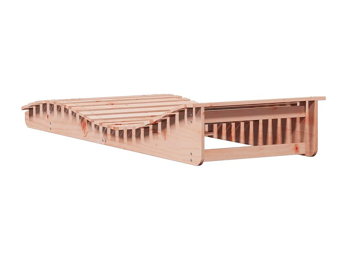 Chaise longue 205x80x31,5 bois massif de douglas