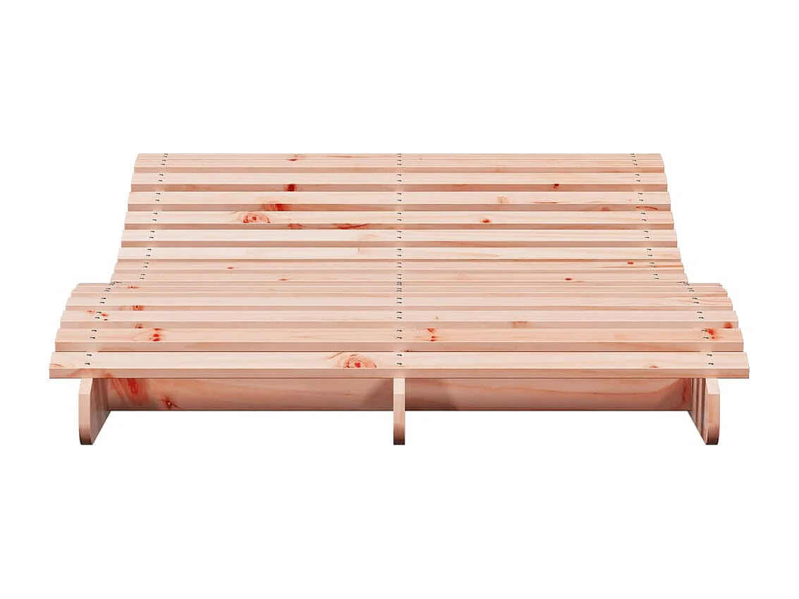 Chaise longue 205x110x31,5 bois massif de douglas